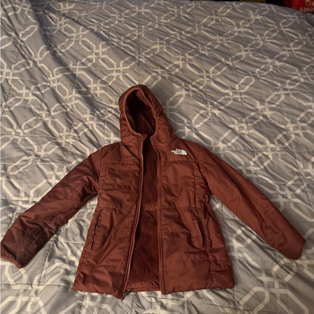 North face reversible jacket